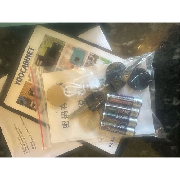 Safe, Electronic Piggy Bank Coin Box Mini Safe File Box (Blue, 18 * 16 * 24) - Picture 7 of 10